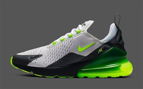 nike air max neon grün grau|Air Max 270 neon green.